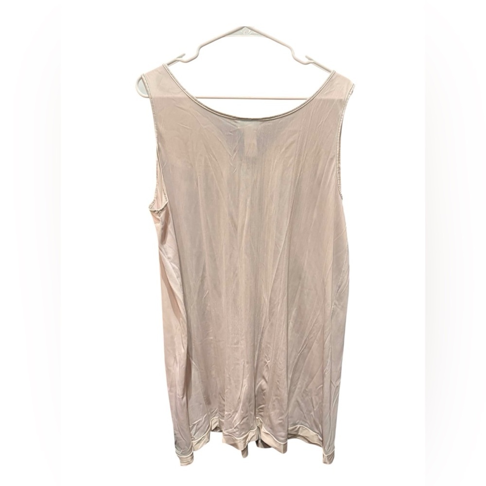 Vanity Fair Cream Chemise with Blue Accents XL - Picture 3 of 6